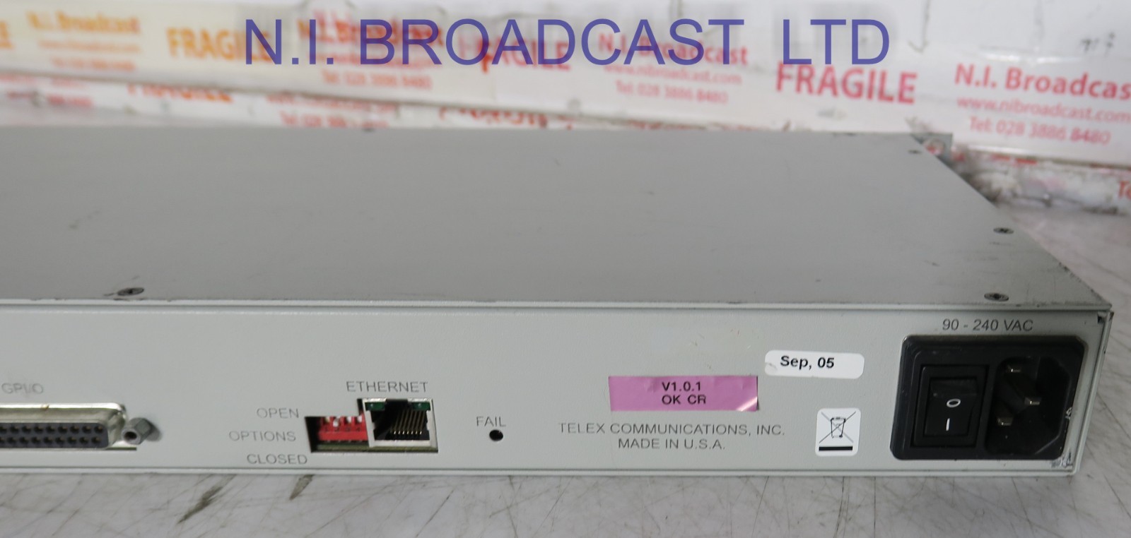 RTS rvon I/O interface unit  VOIP