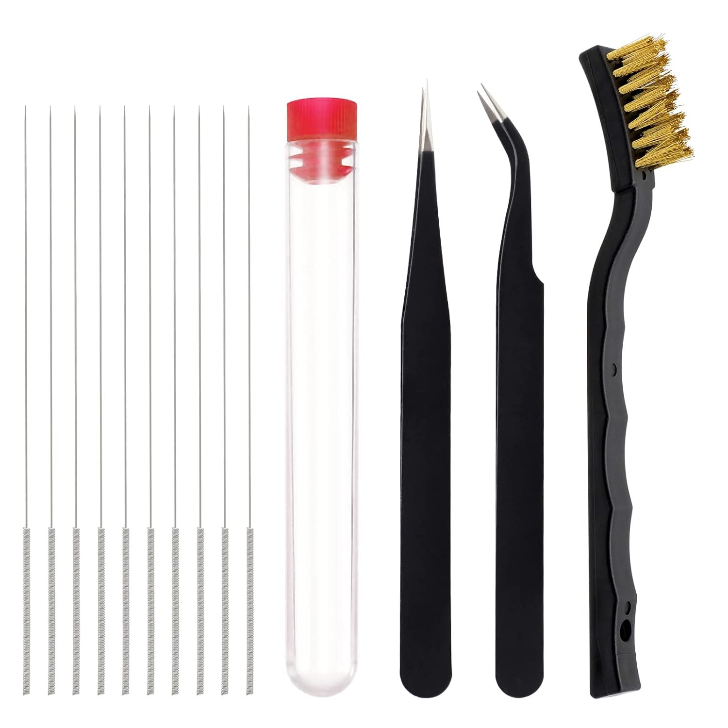 3D Printer Nozzle Cleaning Kit - 13 Pieces 3D Print Nozzle Cleaner Tools 0.4Mm C