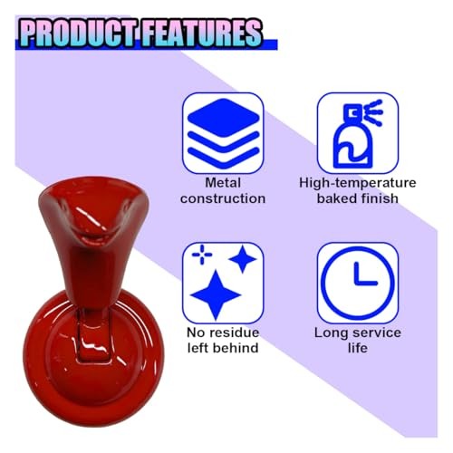 Car Push Start Button Cover, Metal Engine Start Stop Button Cover, Cool Red