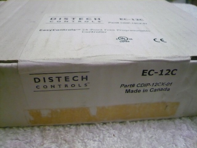 Distech Controls EC-12C 24-Point Free Programmable Controller.. New