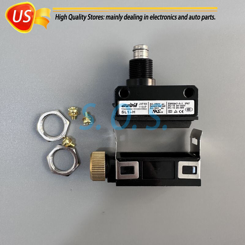 1*SL1-H EN60947-5-1 IP67 Travel Limit Micro CNC Switch Sensor 5A-250VAC 5A-30VDC