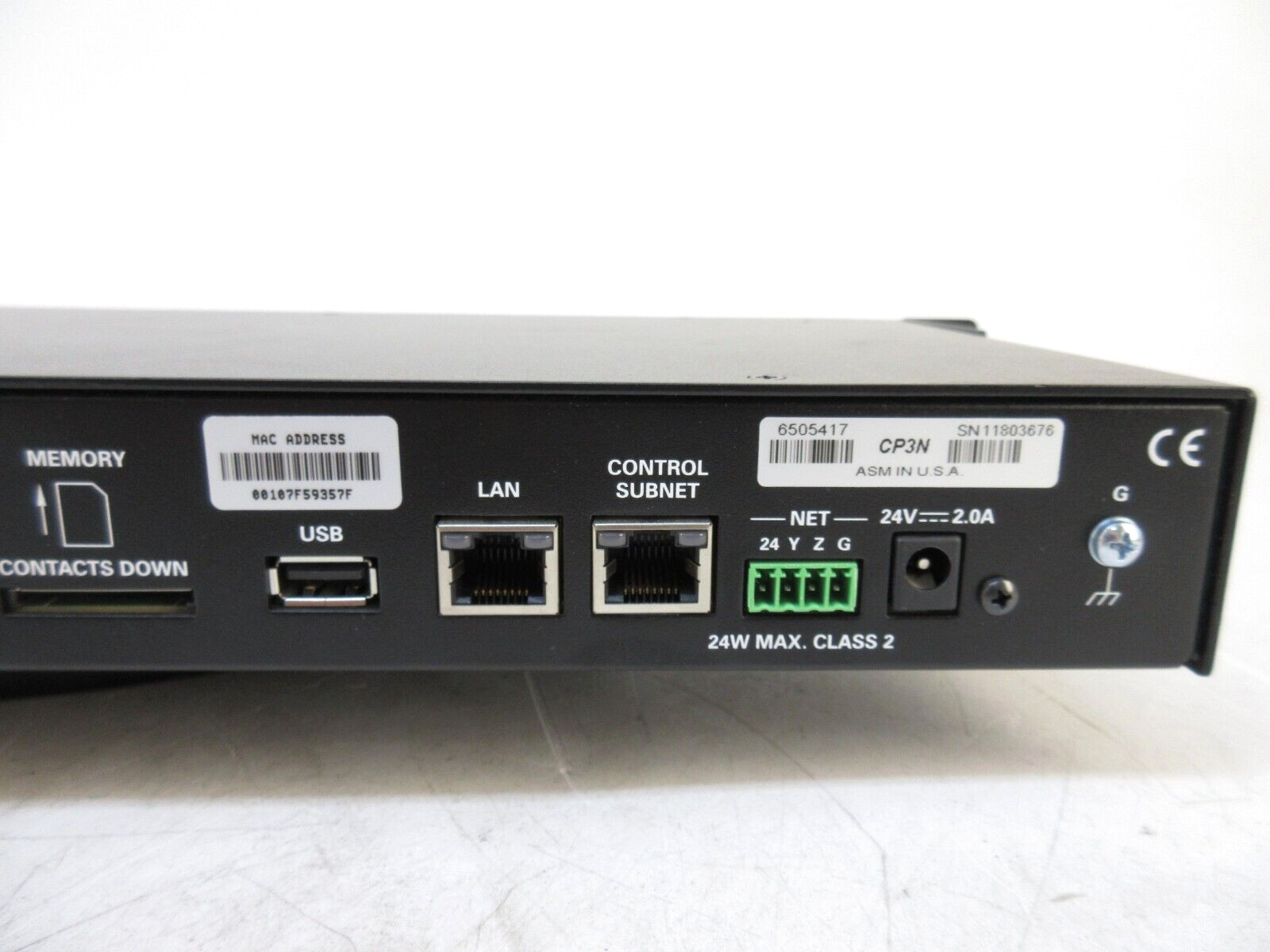 Crestron CP3 6504877 3-Series Advanced Programming IP Control Processor System