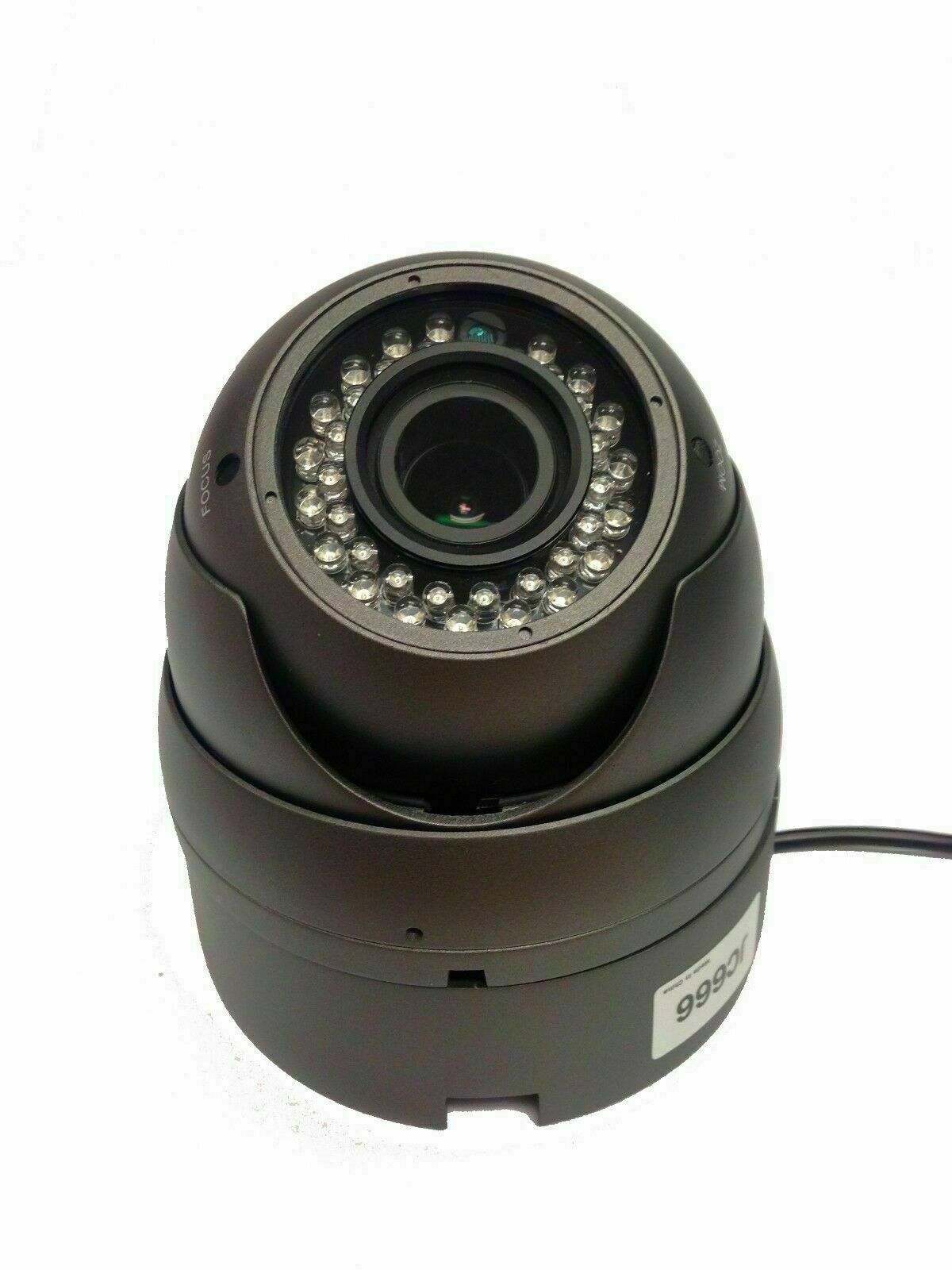 CCTV Security Dome Camera Mounting Junction Box (Charcoal)