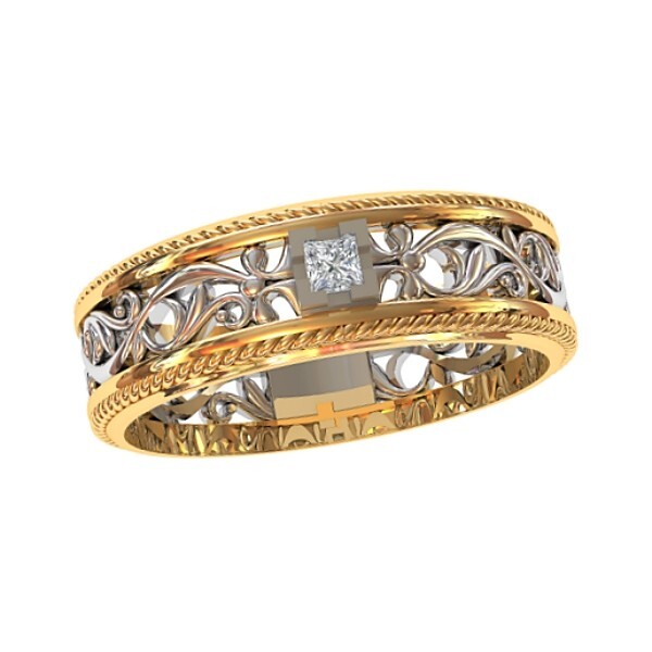 2 pcs Ladies'  ring Wax patterns for lost wax casting jewelry/waxes_1657