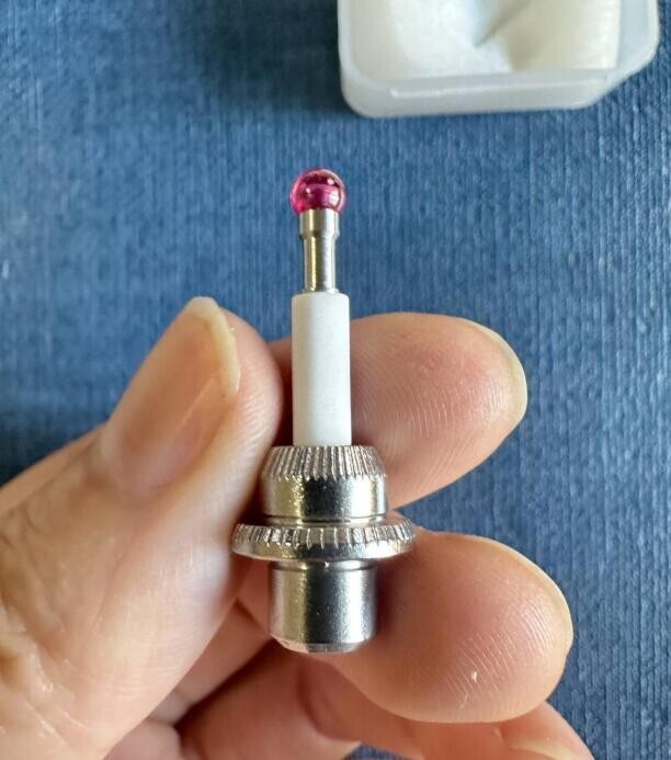 3PCS Machine Touch Probe Stylus M3 4mm Ruby Ball Ceramic stem 80.362.00