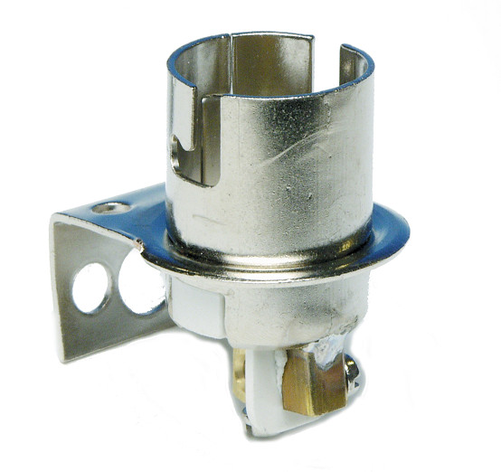 BA15s Bayonet Bulb Socket Lamp Holder, bracket, thick gauge metal, for 1156 etc