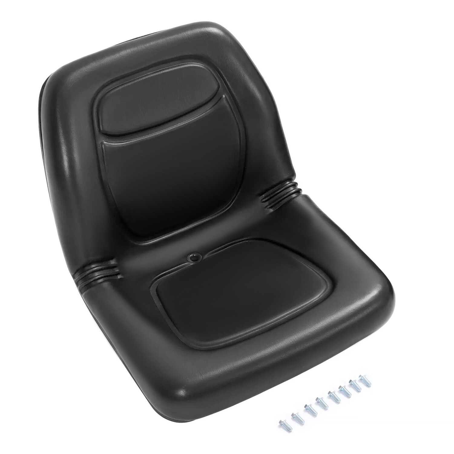 Black Seat For John Deere Lawn Mowers  Excavator Forklift Gators  Skid Steers
