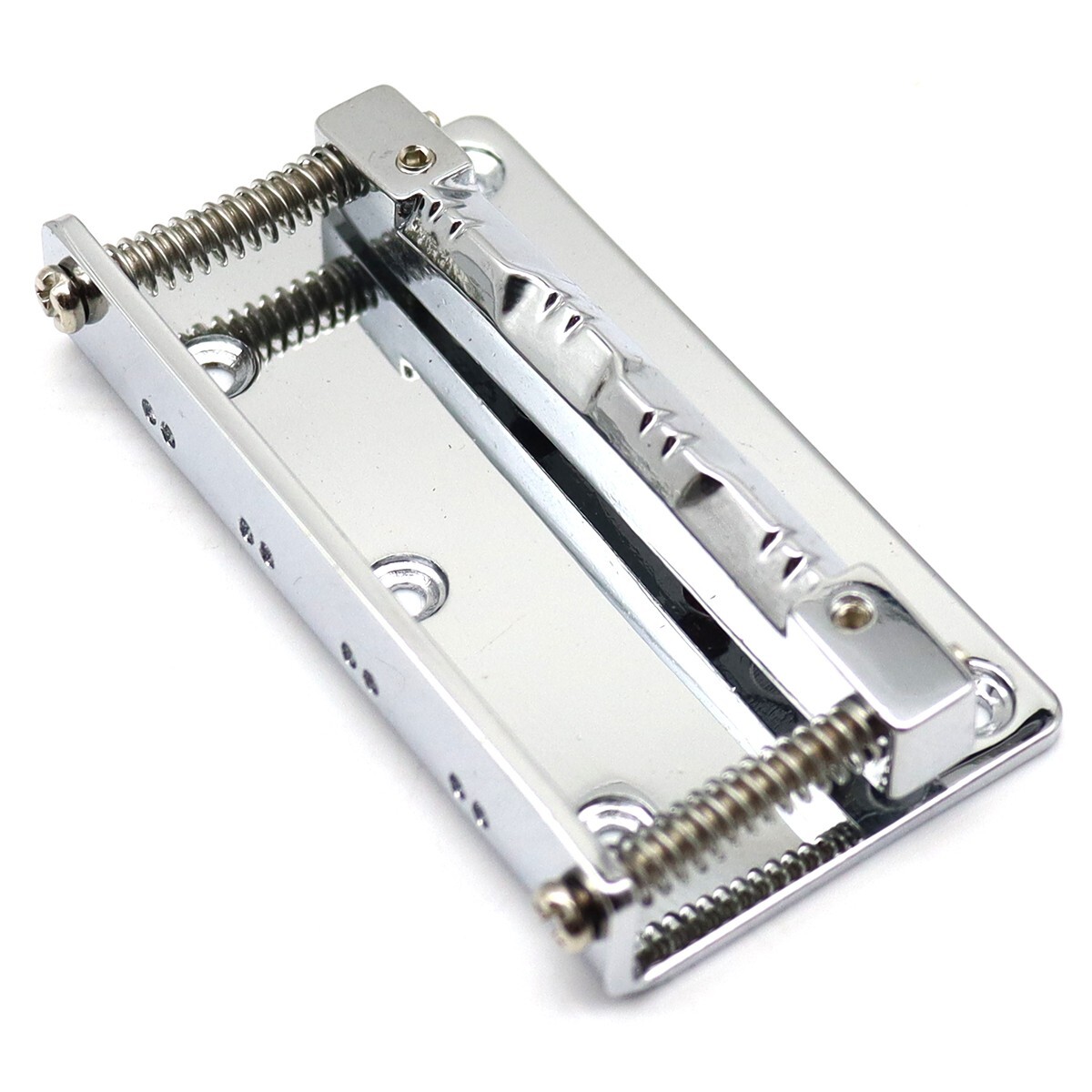 Metal 8 Strings Mandolin Bridge Hardtail Fixed Bridge Replacement Silver