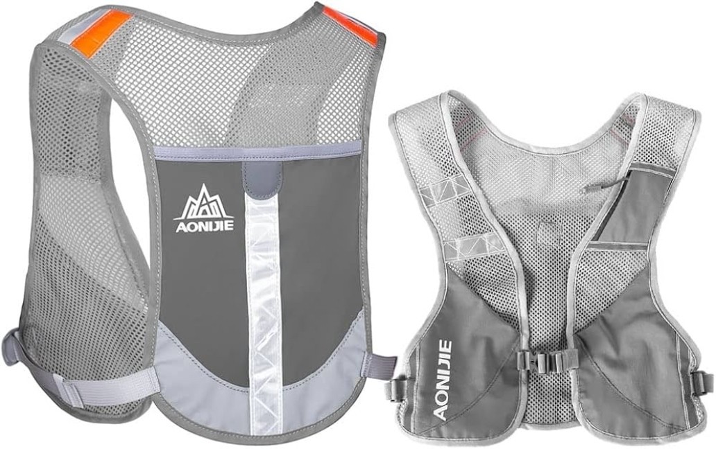 Lightweight 5L Running Hydration Vest Backpack for Marathon, Trail, Cycling
