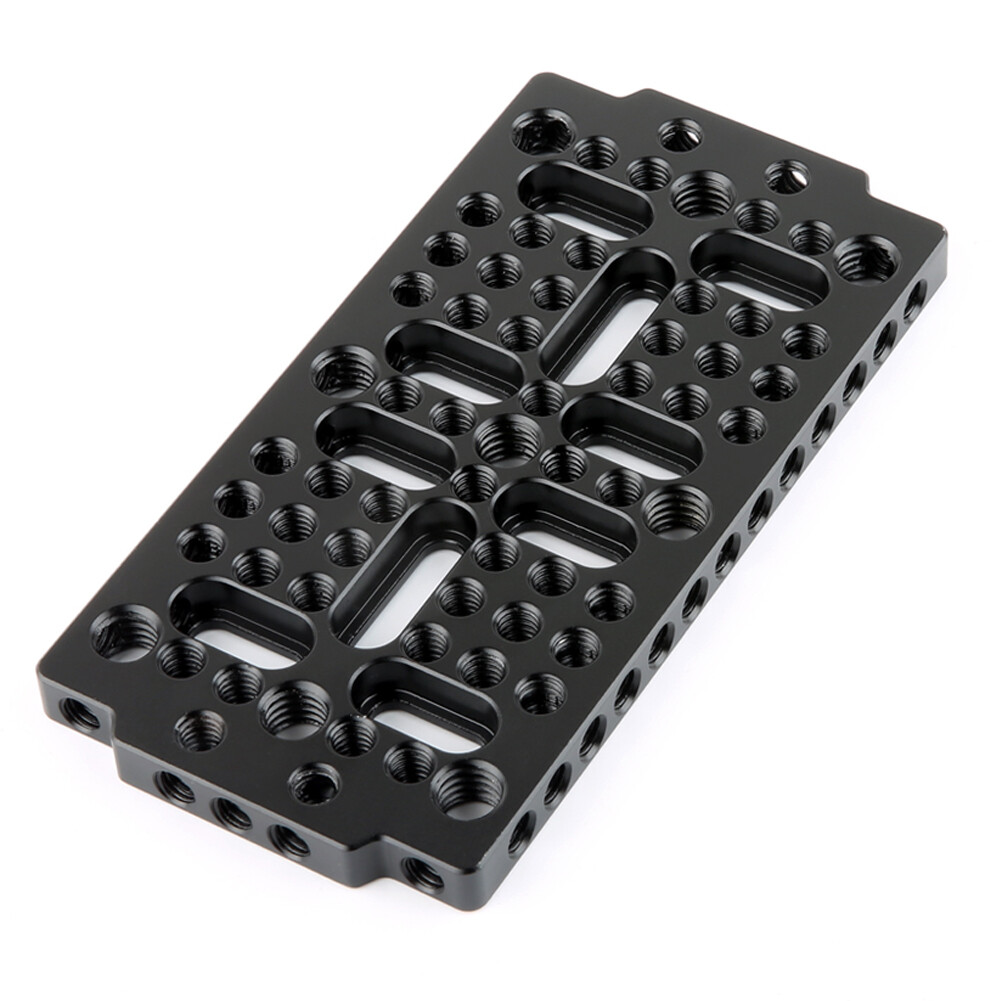 Niceyrig 1/4" 3/8" Thread Cheese Mounting Plate for Camera Tripod Rig