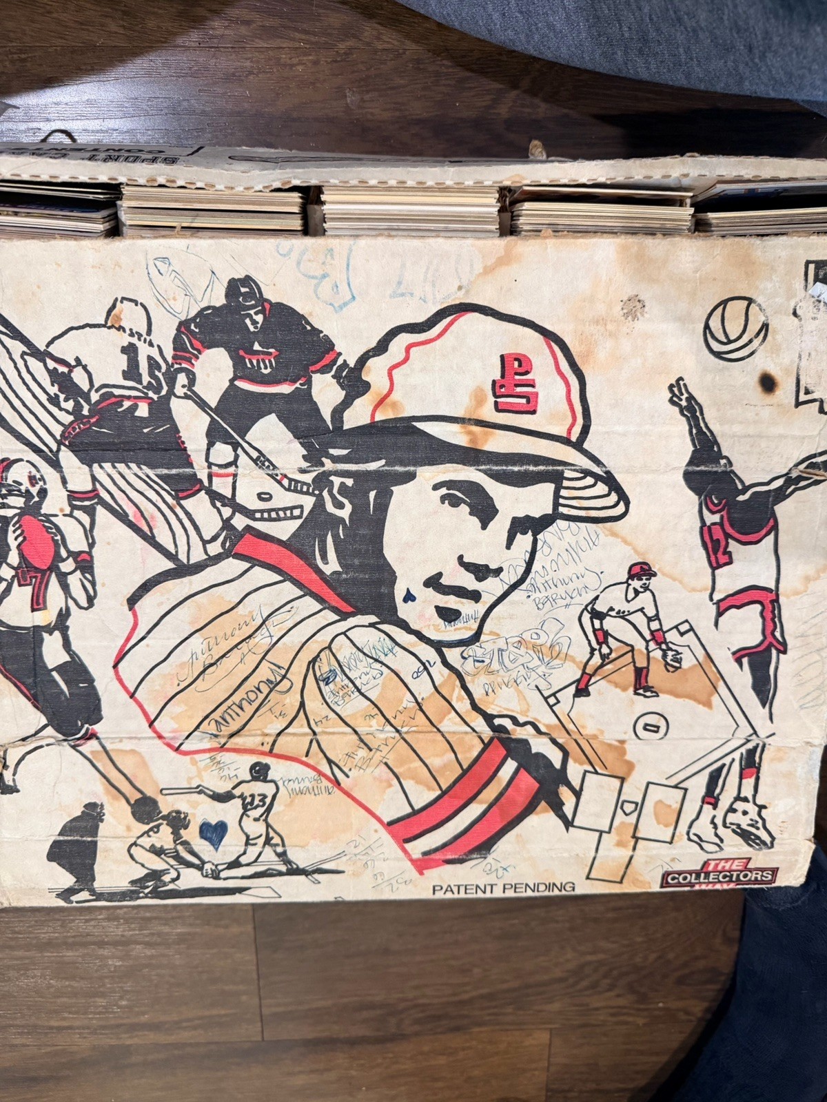 Vintage baseball cards lot, over 2000 pieces.