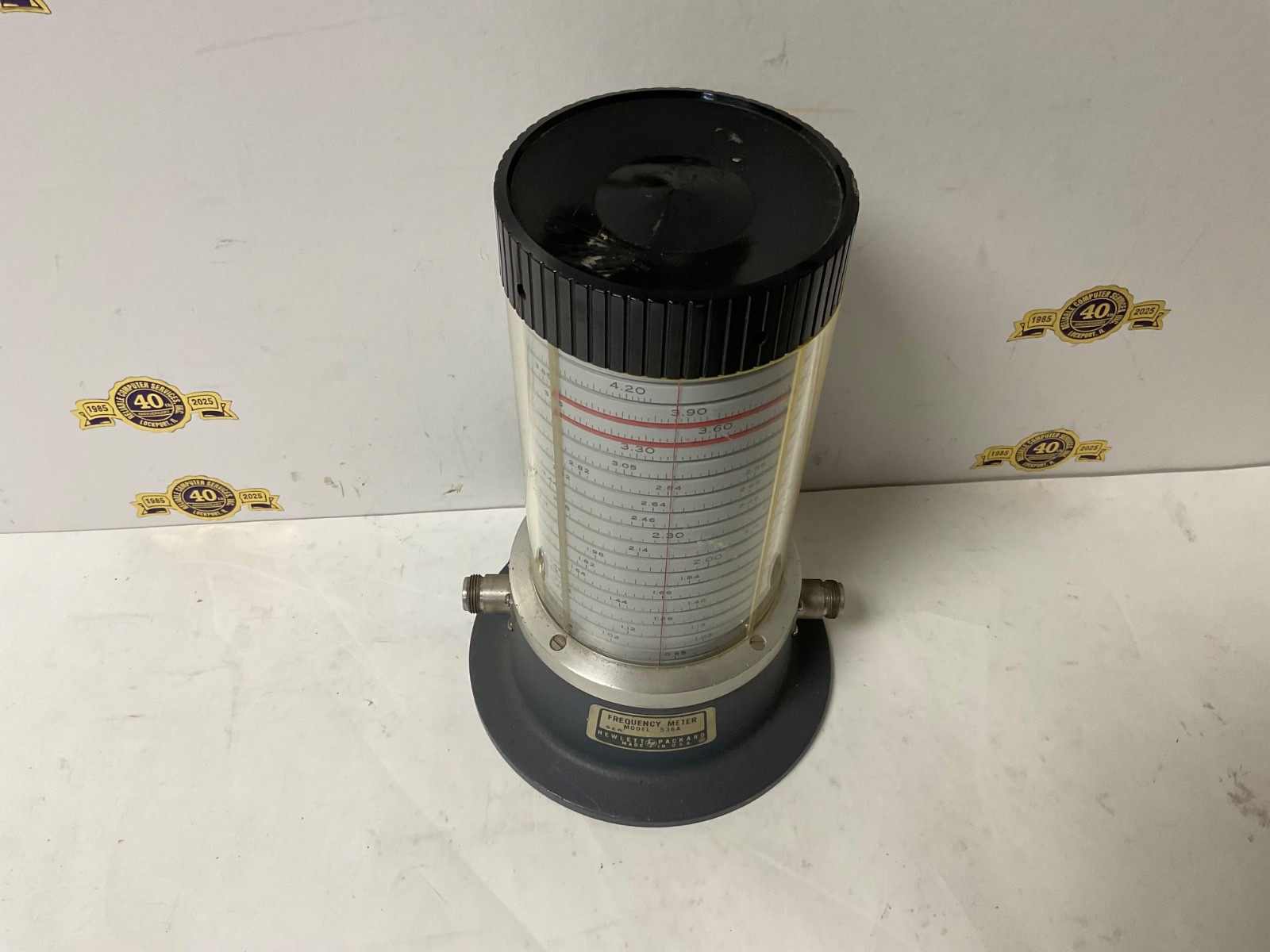 Hewlett Packard HP model 536A Frequency Meter Ham Radio testing unit