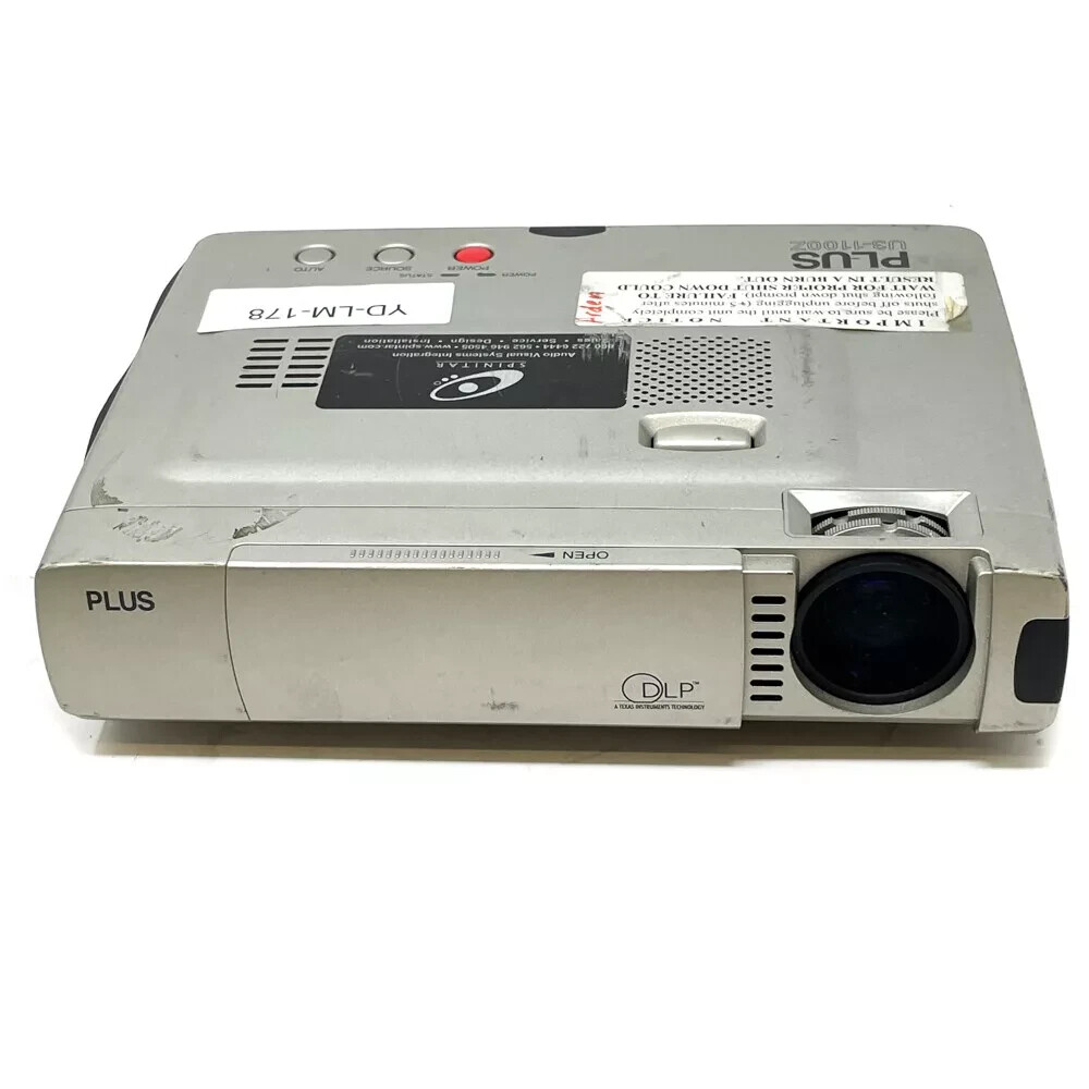 Plus U3-1100Z XGA Portable DLP Projector 1024 x 768 Pixels 1000 ANSI Lumens