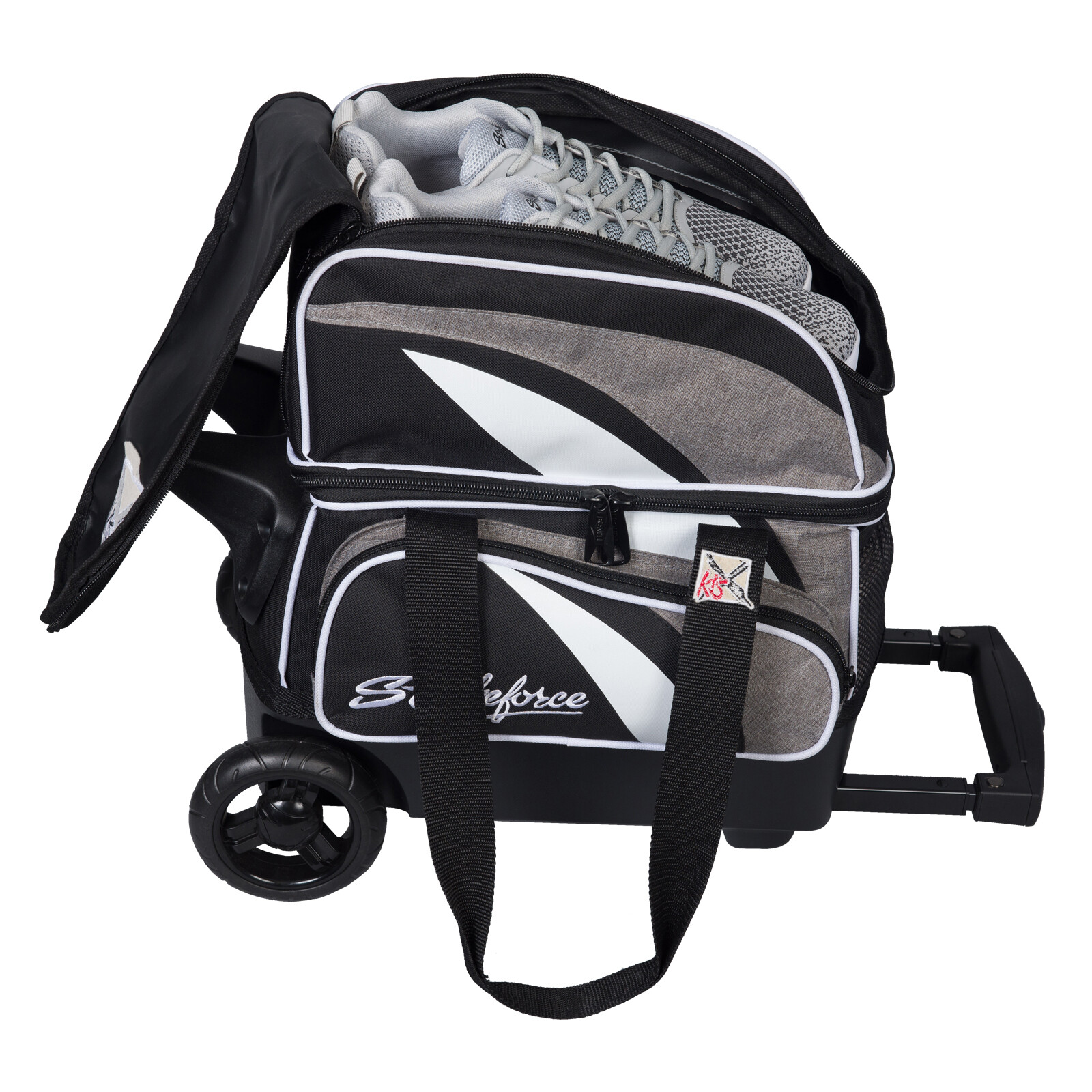 KR Strikeforce Cruiser Stone/Black 1 Ball Roller Bowling Bag