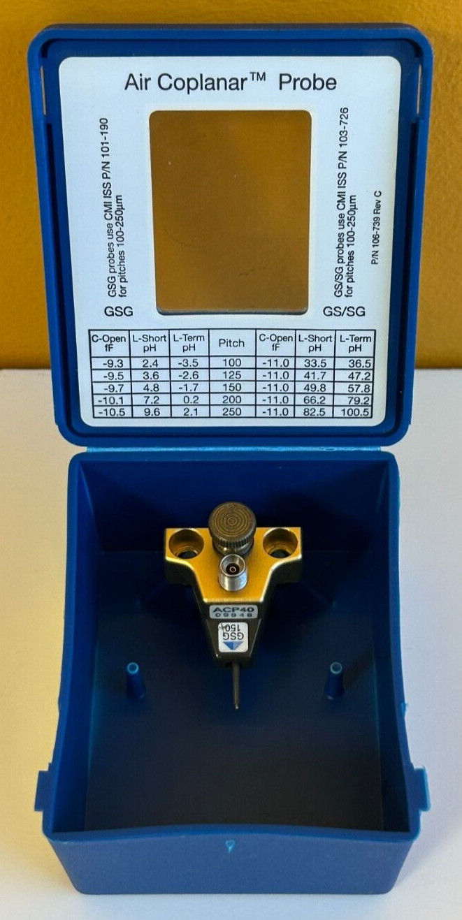 Cascade Microtech ACP40-SG-150 DC to 40 GHz, 2.0 dB, Air Coplanar Probe. Tested!
