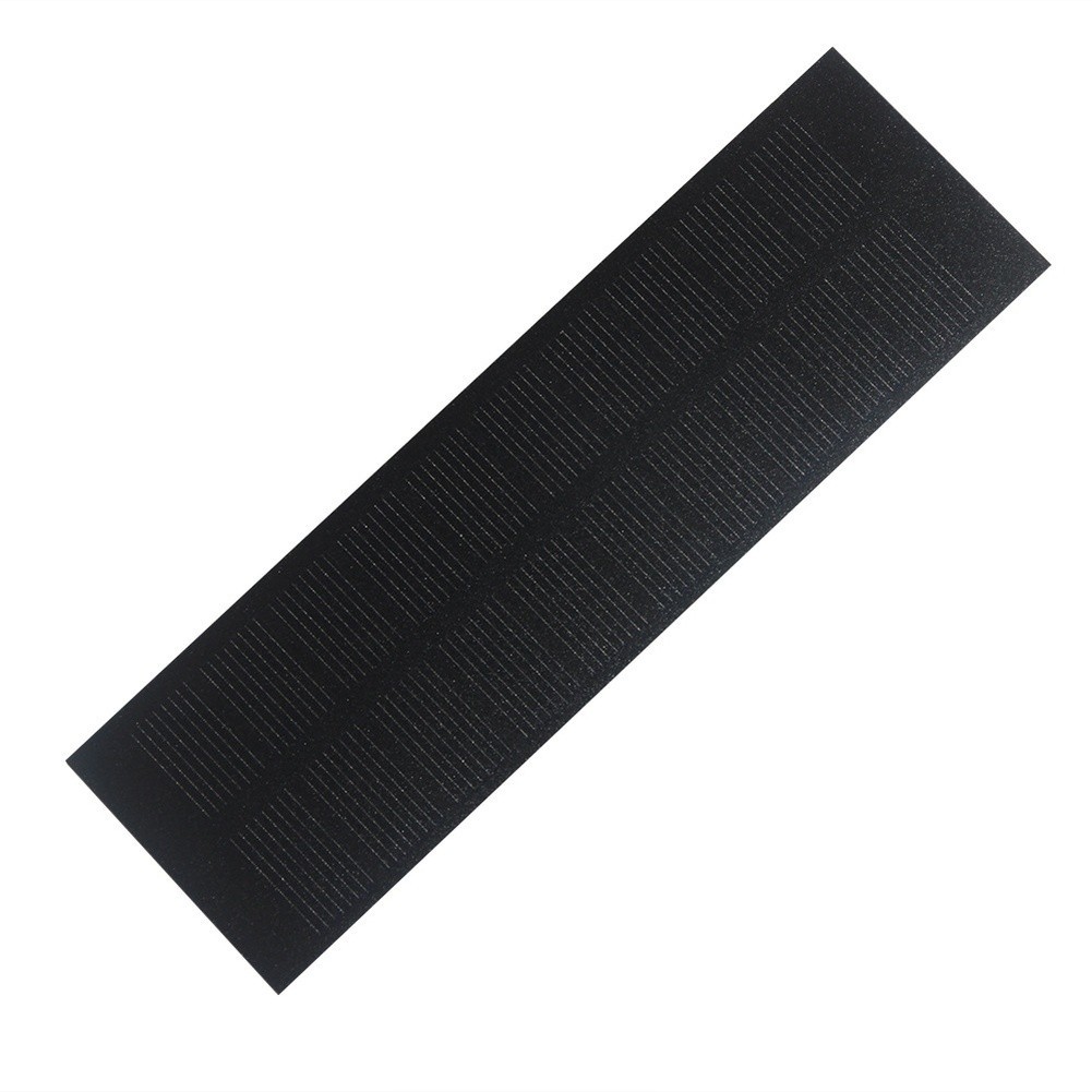 5V 1W Portable Solar Panel USB-C Charger for Smartphones Monocrystalline Black