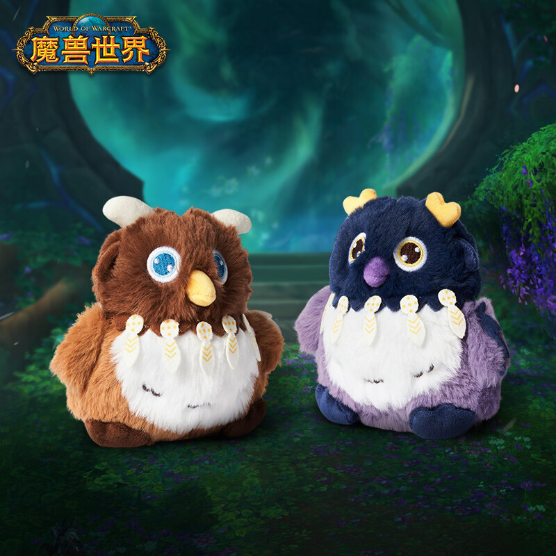 World of Warcraft Mookin Plush Bag Charm Keychain