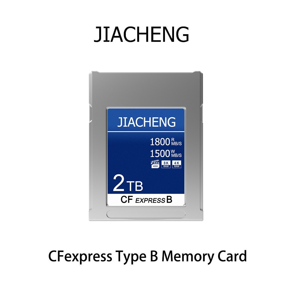 JIACHENG CFexpress Type B Memory Card 2TB For 8K 4K Fujifilm Canon Nikon Camera