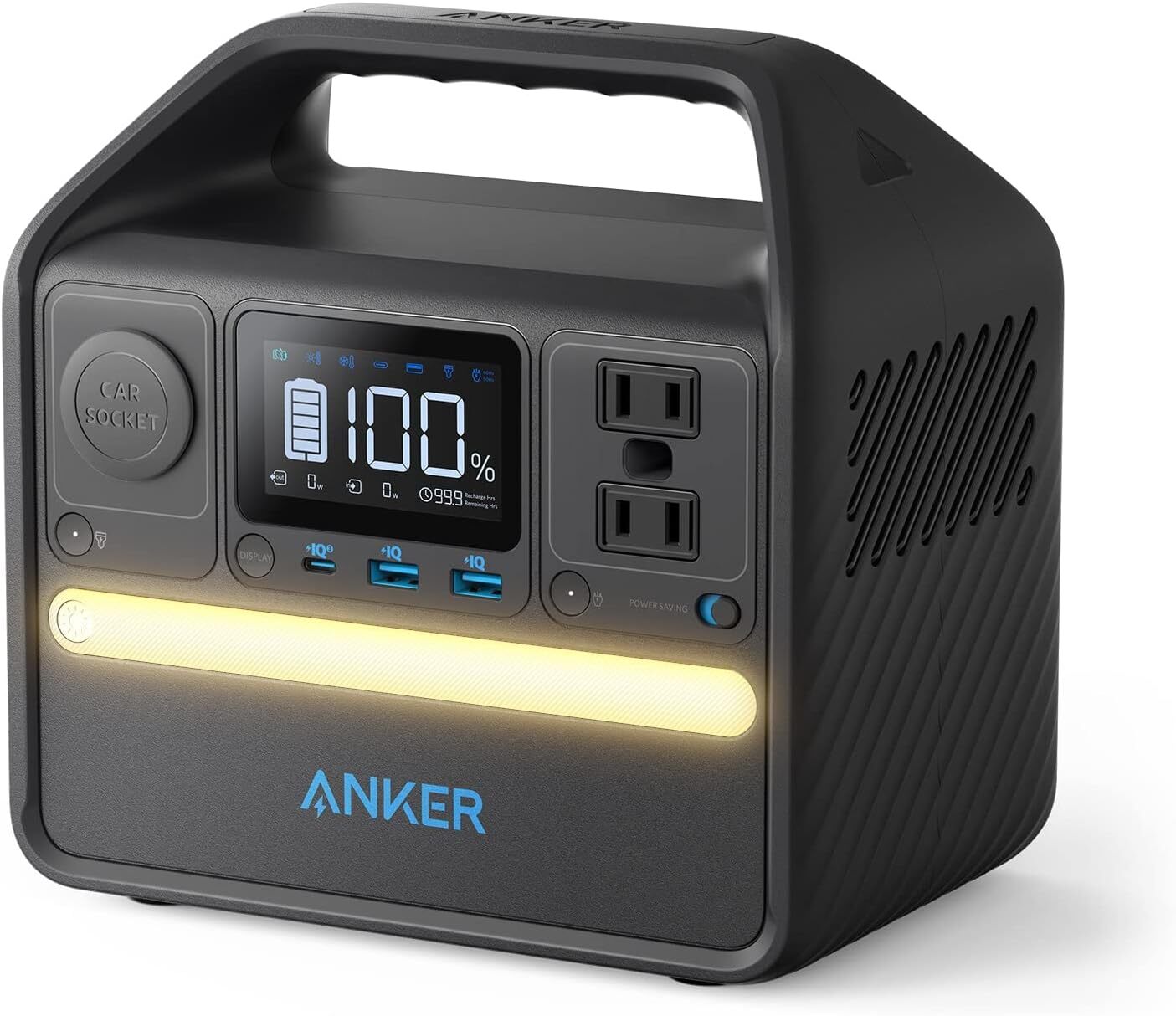Anker 521 Portable Power Station 300W/256Wh Solar Generator Power Sup⁣ply