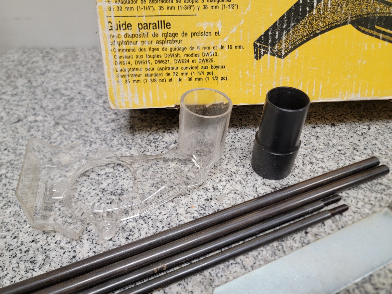 DeWALT DW6913 Universal Edge Guide w/ Vacuum Adapter