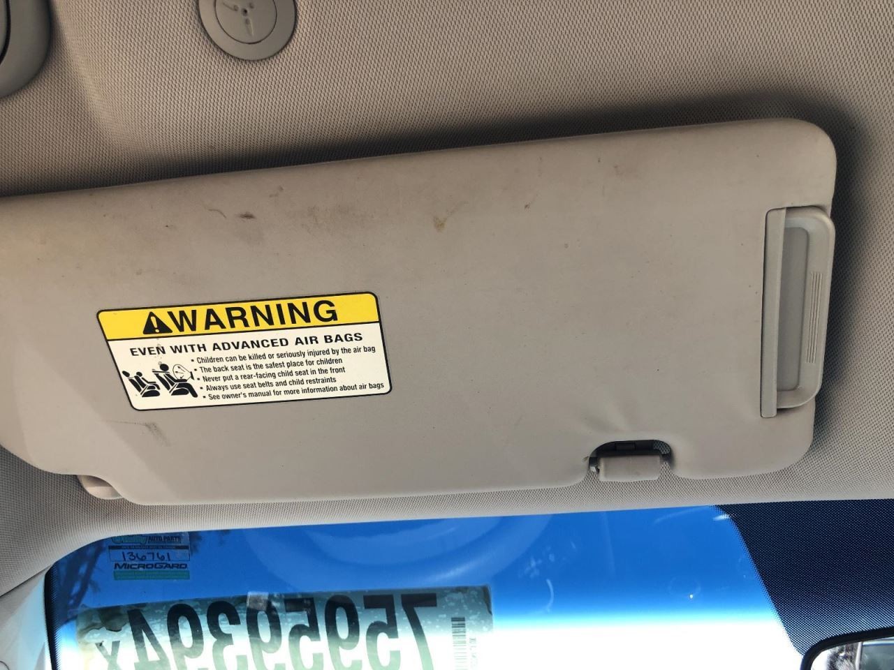Sun Visor Left Driver  With Illumination Fits 06-12 14 SEDONA 953754