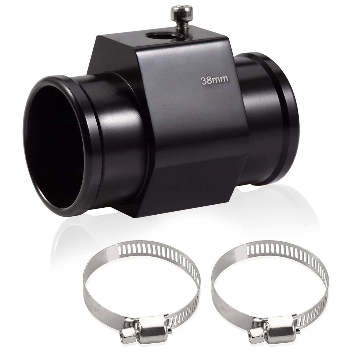 Adaptador De Sensor Y Temperatura Del Medidor Del Agua De Aluminio Para Radiador