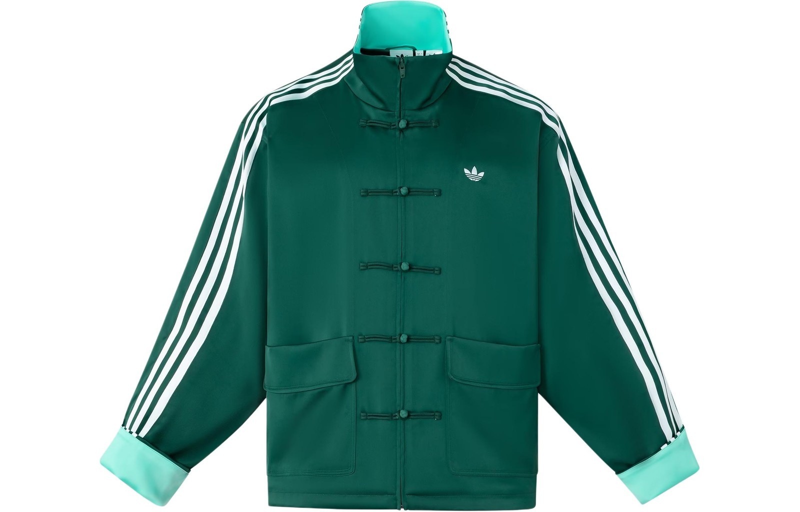 adidas originals Cn Tt Satin Jacket Green - JD3381 New Size