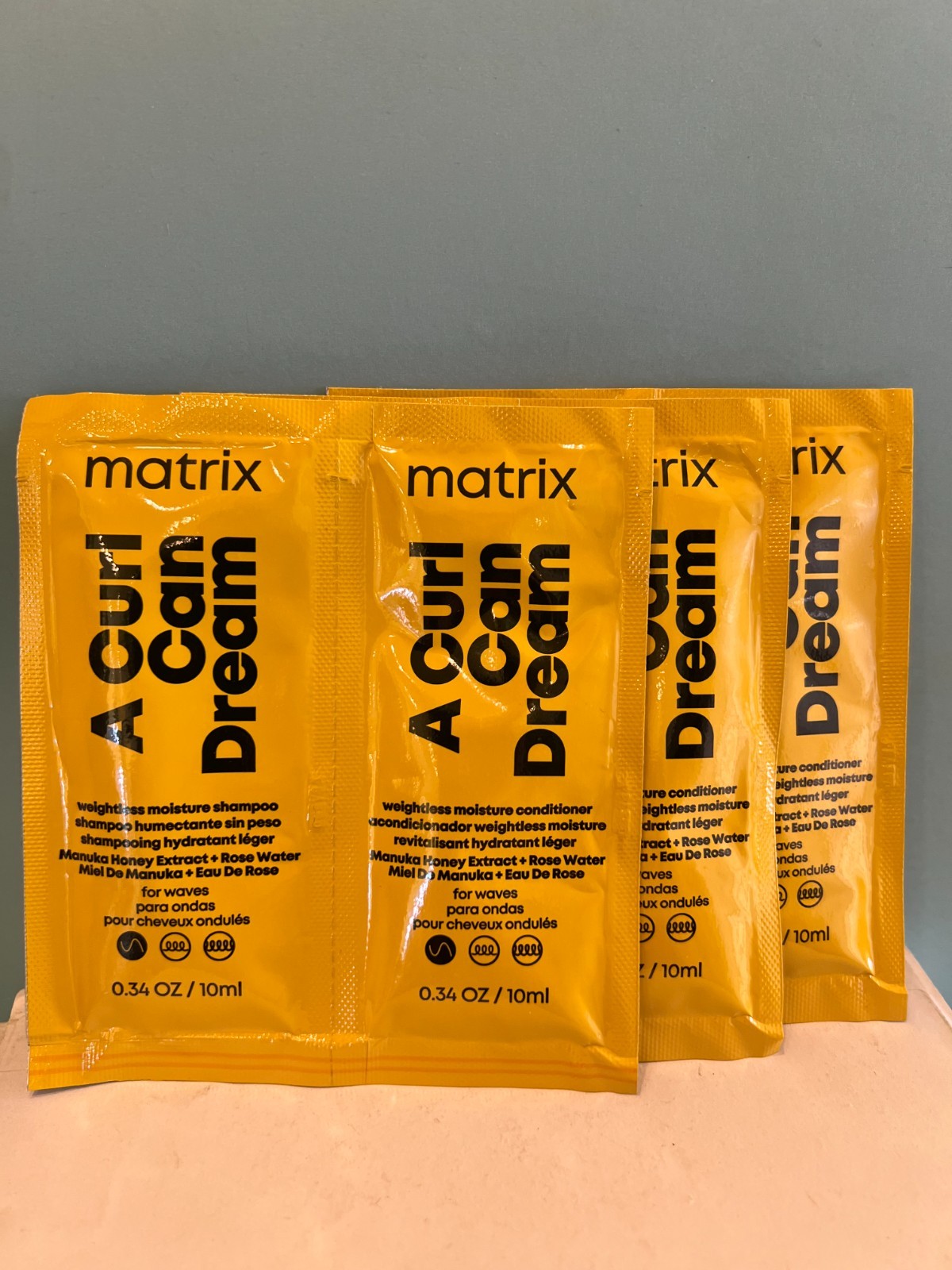 3 MATRIX A Curl Can Dream Weightless Moisture Shampoo & Conditioner 0.34oz New