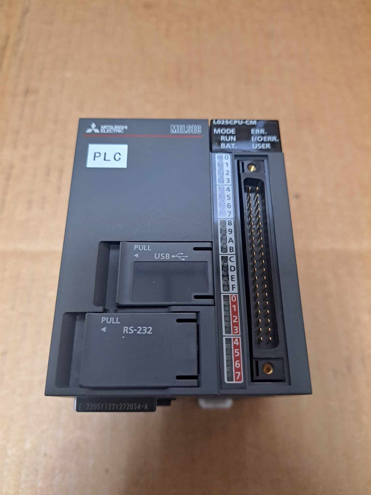 Mitsubishi Electric CPU Unit w/ Cable Model No. L02SCPU-CM