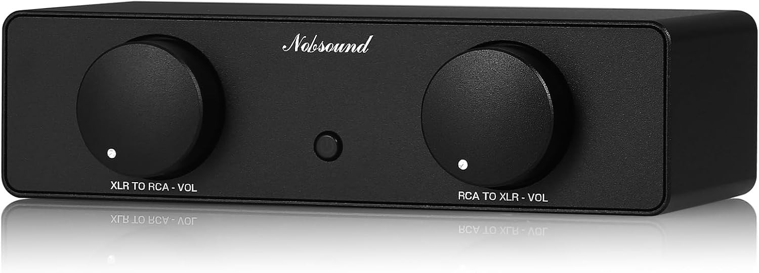 Nobsound NS-05P Pro XLR RCA Bi-Directional Converter HiFi Balanced USB-C Preamp