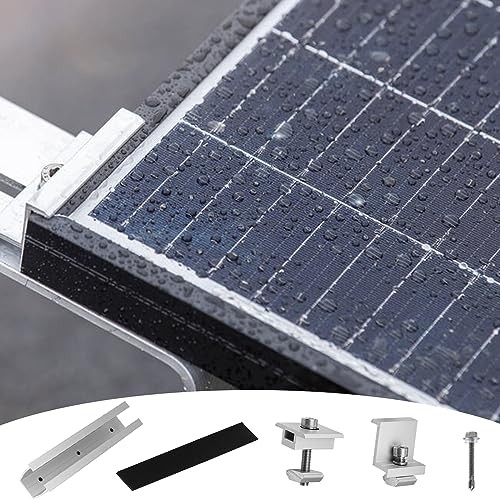 Lightweight Aluminum 20CM Solar Panel Mount Brackets - Trapezoidal 20cm