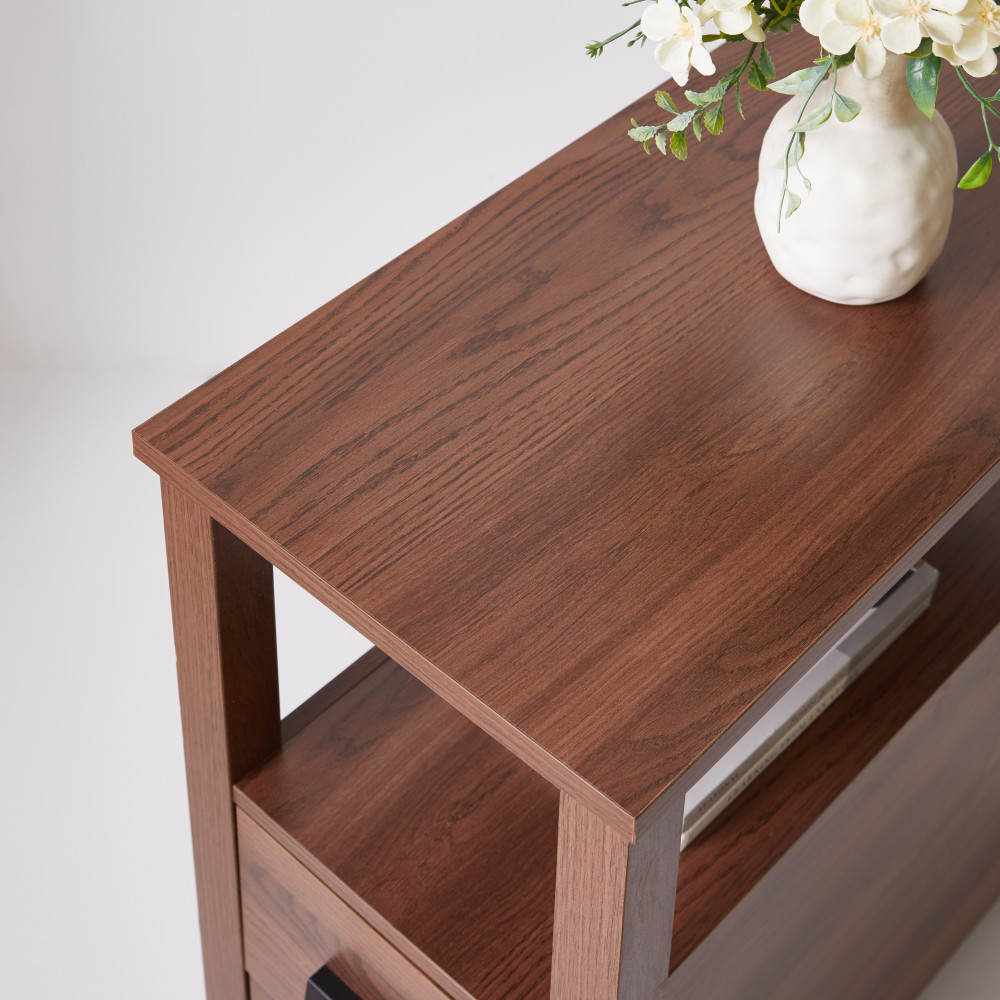 End Table with Charging Station,Side Tables with USB Ports & Outlets,Side Table