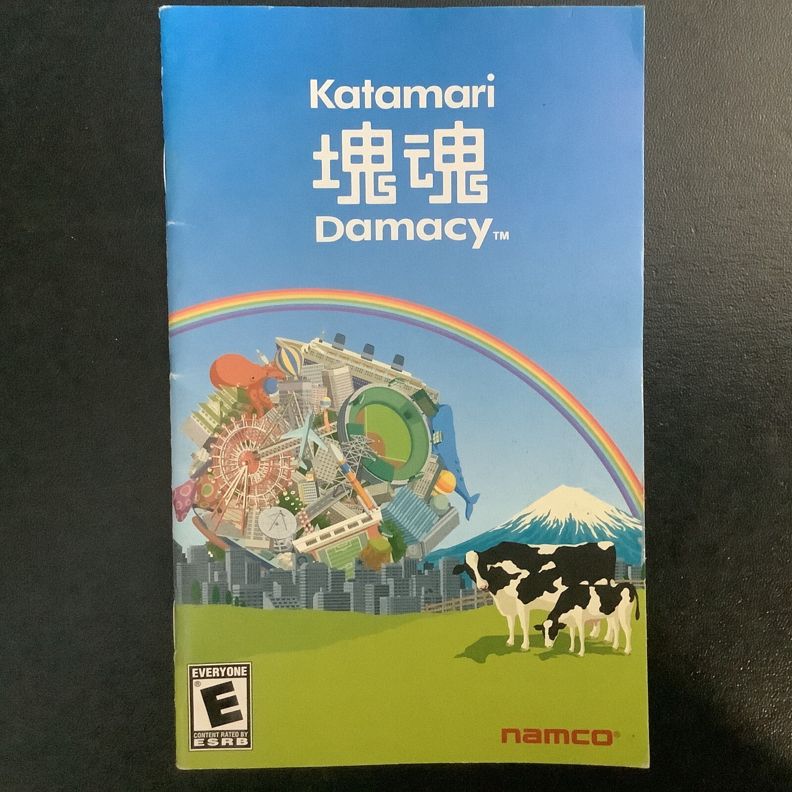 Katamari Damacy PS2 PlayStation 2 Instruction Manual Only