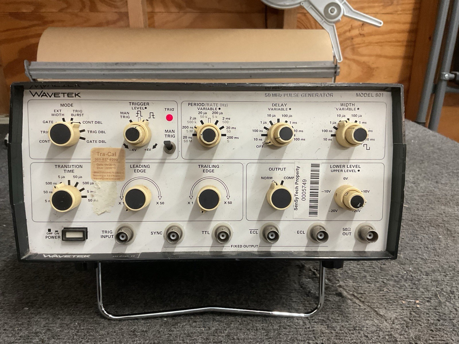 Wavetek 801 50MHz Pulse Generator 48-66Hz