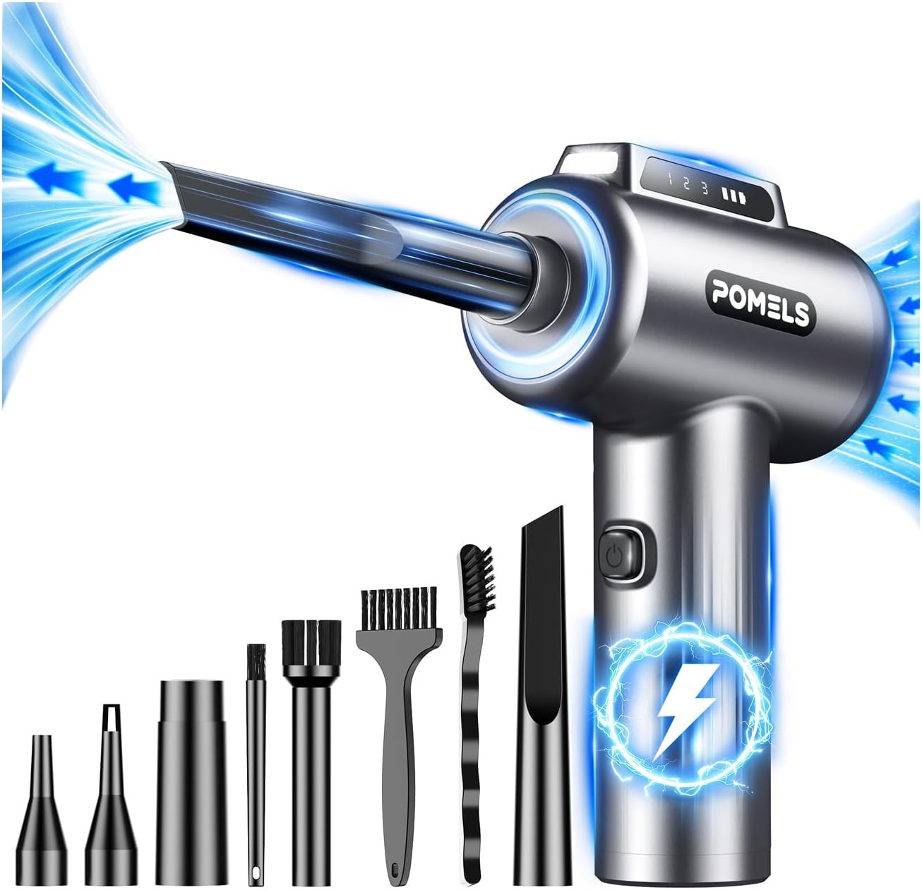 pred Air Duster, 110000R Ultra-Powerful Electric Air Duster with