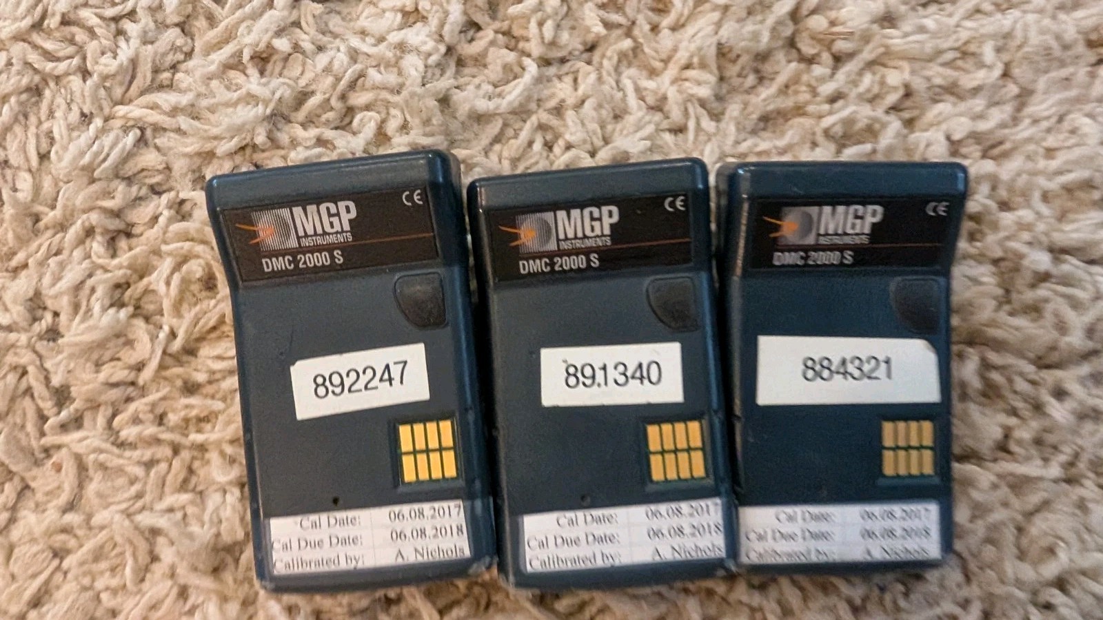 MGP Instruments DMC 2000 S Personal Electronic Radiation Dosimeter LOT 3