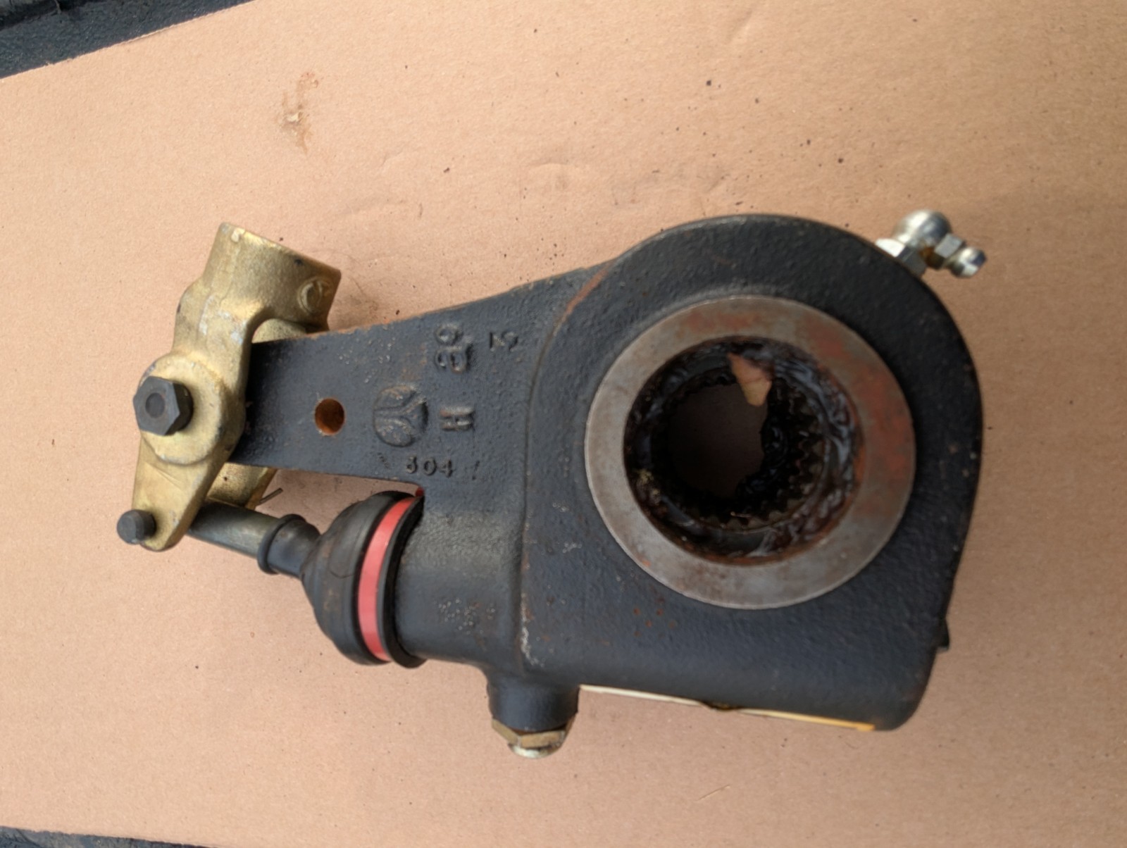 New NOS Rockwell Ford Automatic Slack Adjuster 28 Spline 5.5" A283275H1152S