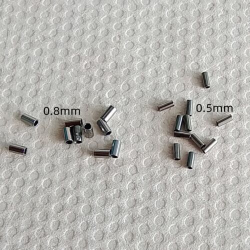 10pcs/pack Orthodontic Crimpable Hooks crimpable Mini Stops 0.5mm/0.8mm