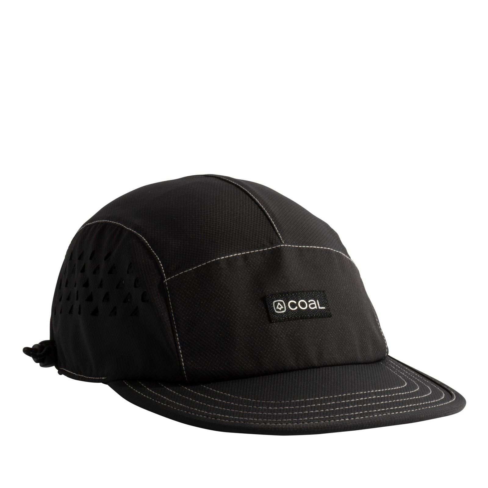 Coal The Provo 5-Panel Hat, Black/Bone
