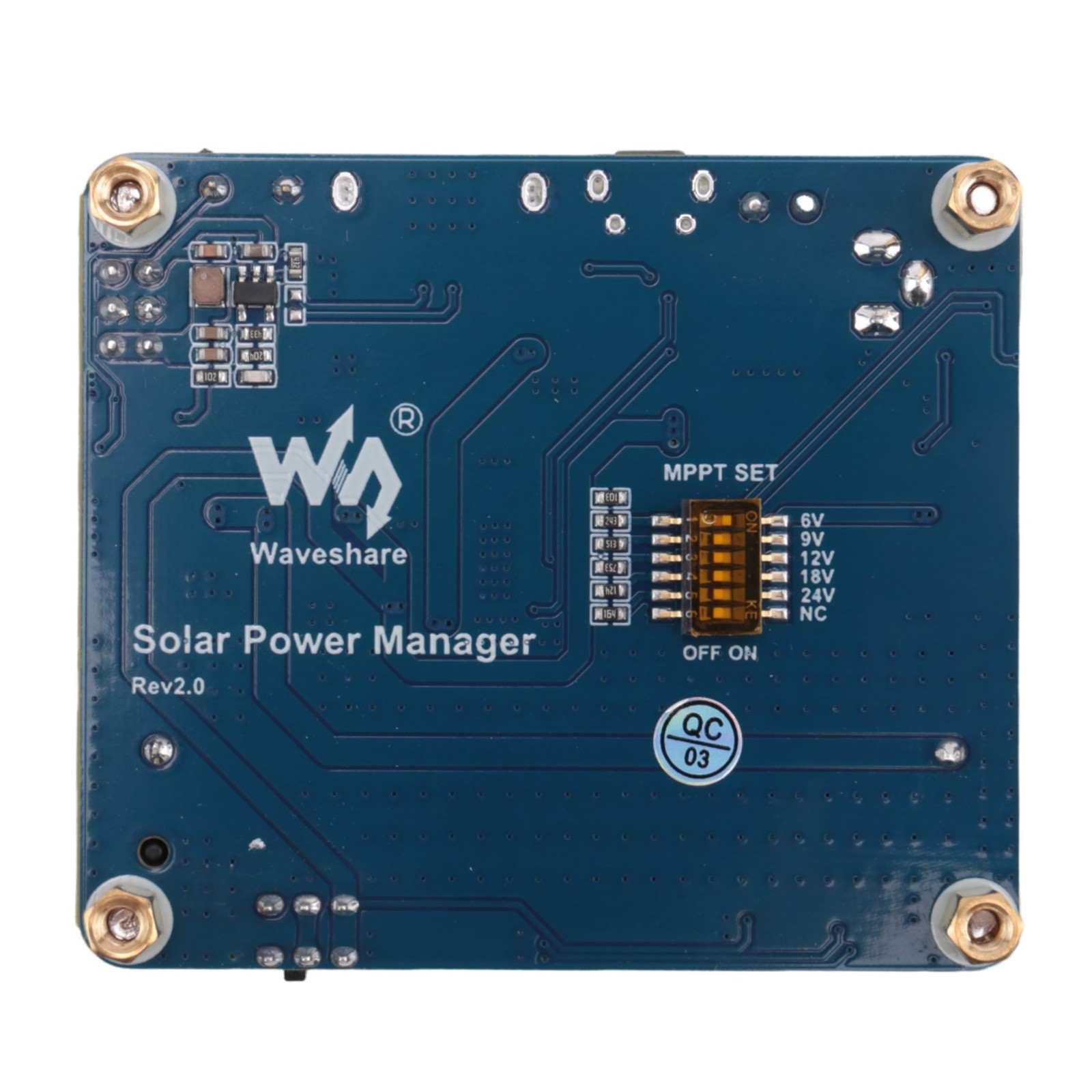 Solar Management Module for 6V-24V Solar Panel,Supports MPPT Function,USB3876