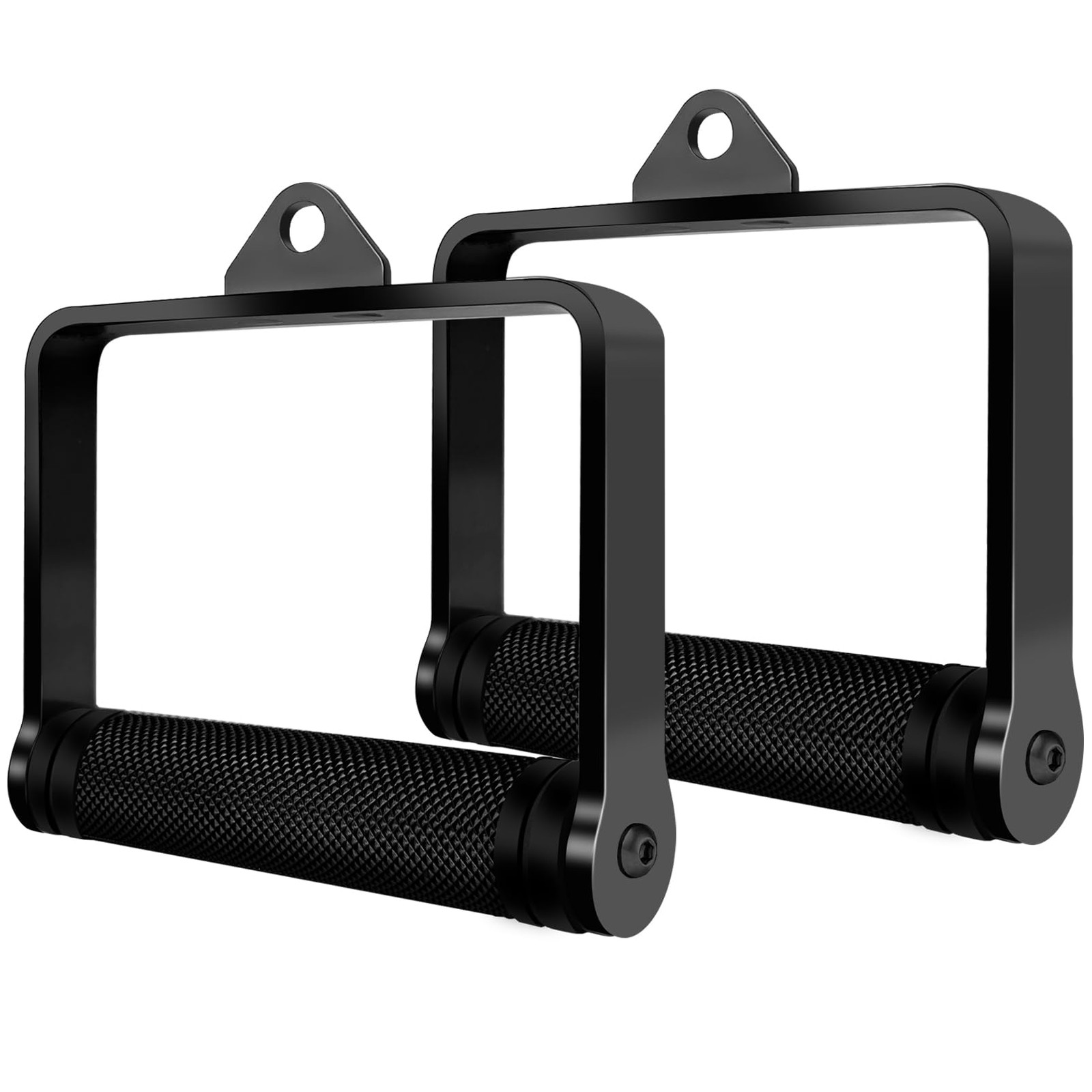 Cable Machine D Handle Attachments for LAT Pull Down, Biceps, Triceps Workouts