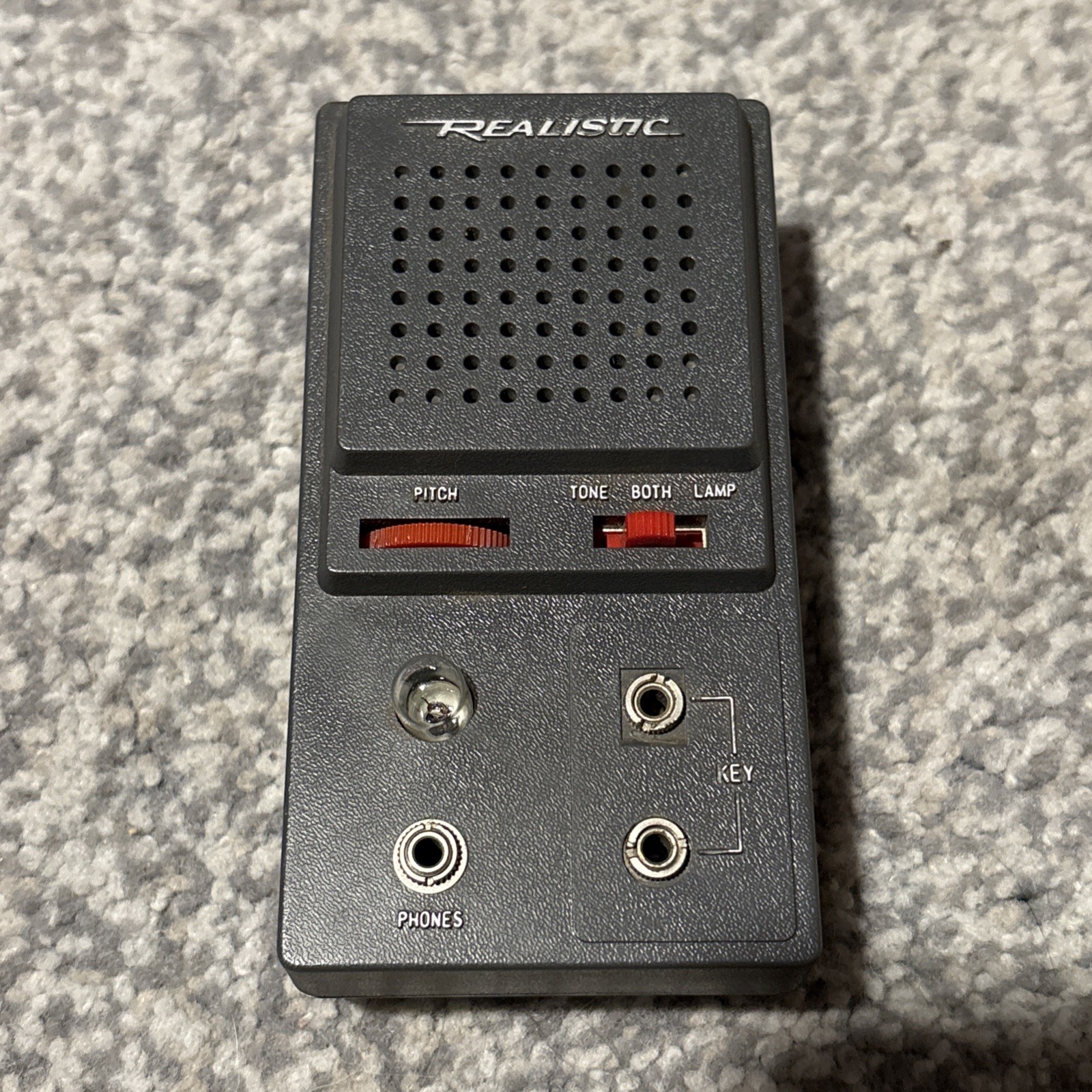 (NOT TESTED) Vintage REALISTIC RADIO SHACK MORSE CODE OSCILLATOR 20-005