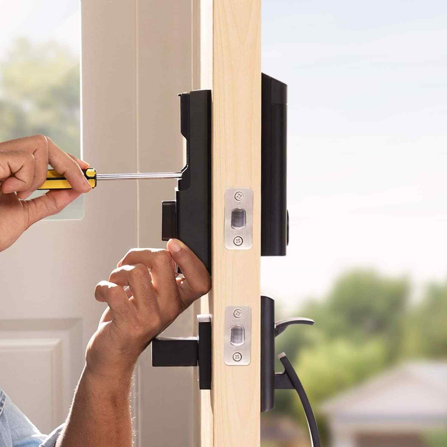 eufy Security - Smart Lock E330 with Chime WiFi Replacement Deadbolt with euf...