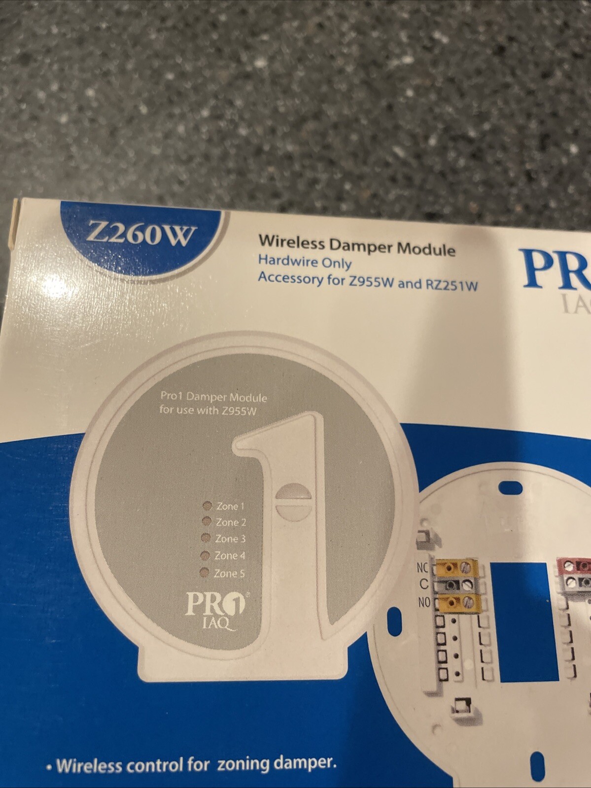 New in box Pro1 Z260W Wireless Damper module