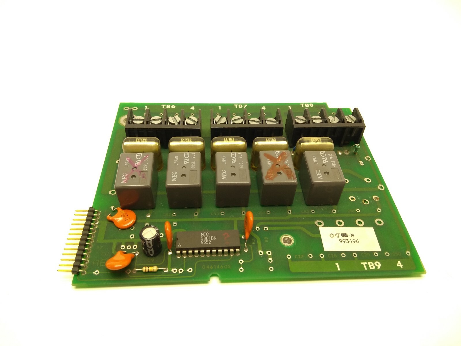 Danaher Control 04614602 Power Relay Board