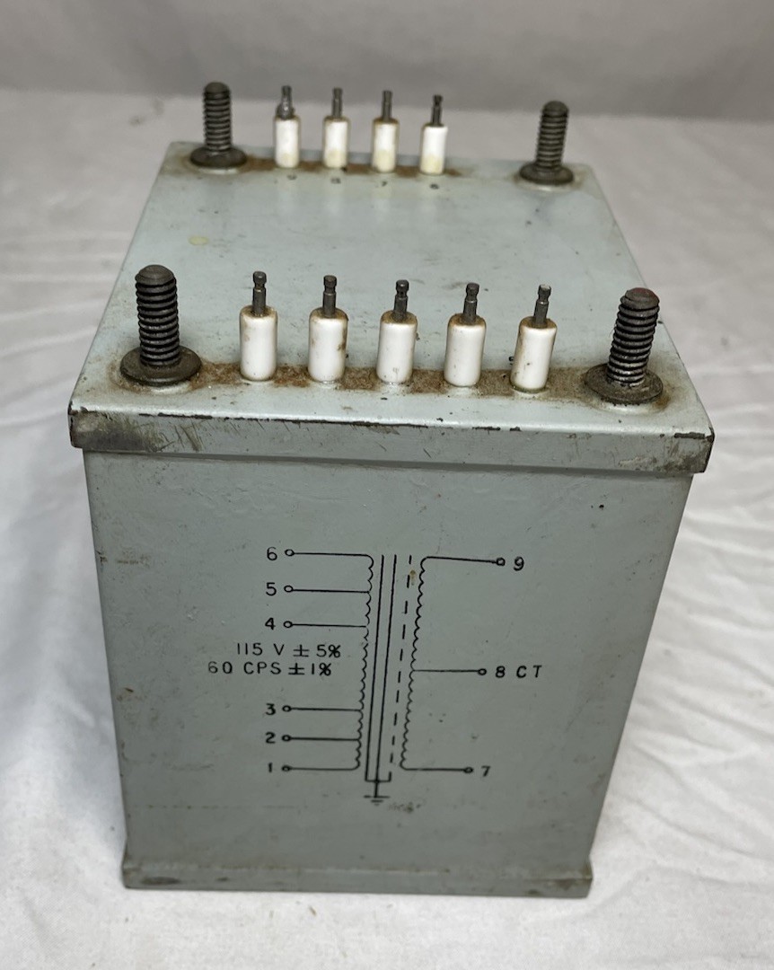 Vintage Western Electric Transformer GS60725 115V 60CPS
