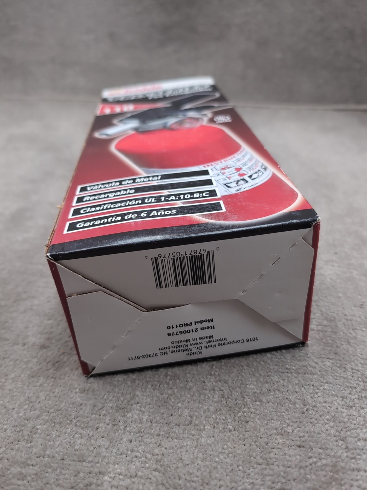 Kidde Pro 110 1A:10-B:C Fire Extinguisher