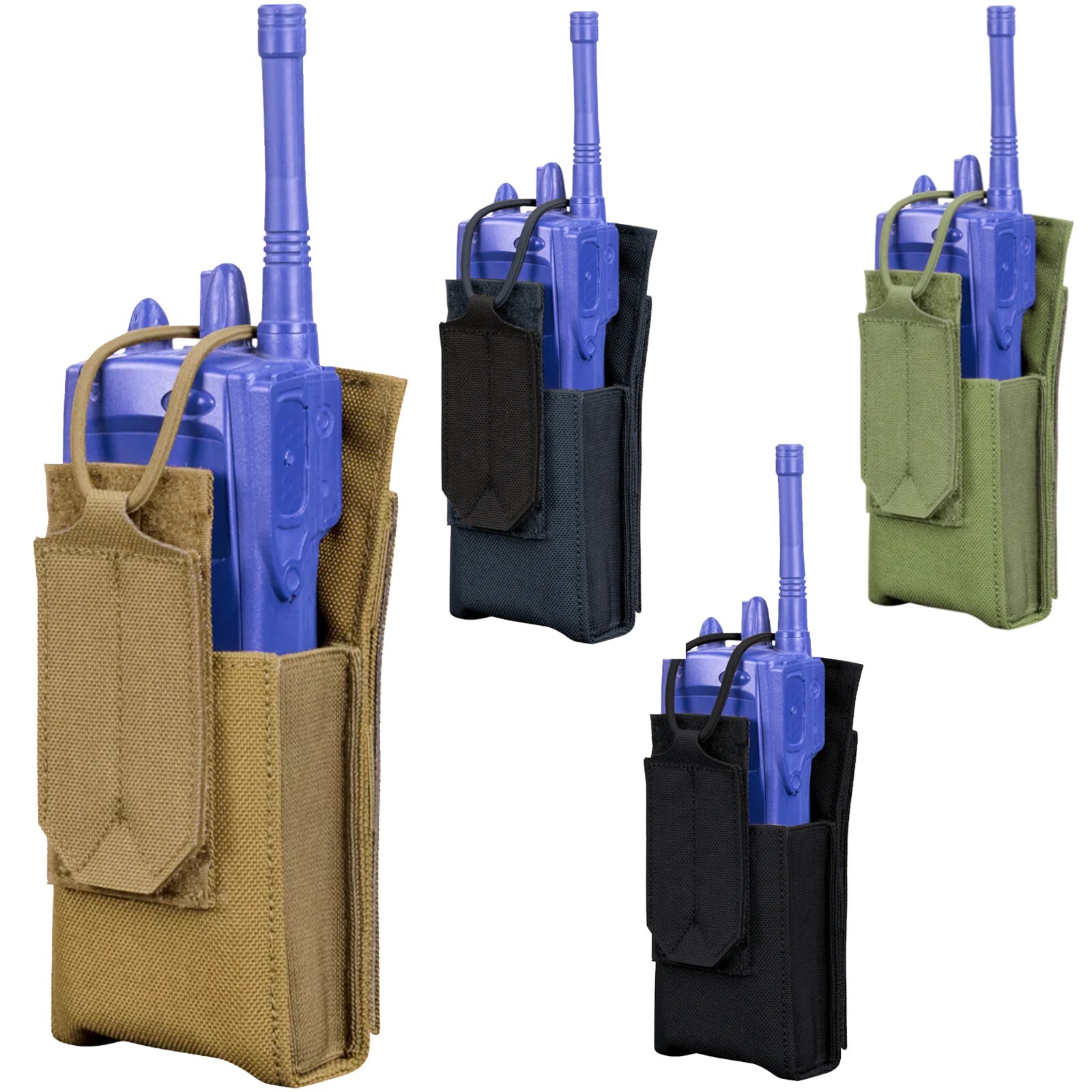 Condor 191229 Tactical MOLLE Patrol Radio Pouch Gen II PALS Modular Walkie Pouch