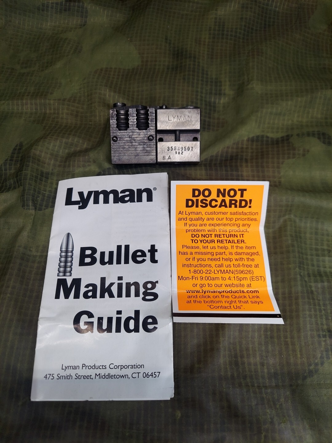 Lyman 358495 Double Cavitie Mould
