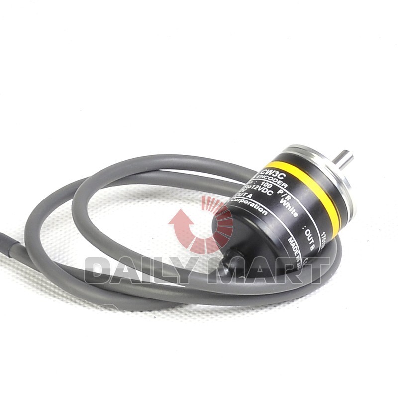 OMRON E6A2-CW3C E6A2CW3C 100P/R Incremental Rotary Encoder New Free Ship